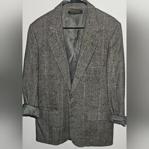 ✨ Brooks Brothers Vintage 100% Camelhair Glen Plaid Suit | Made in USA